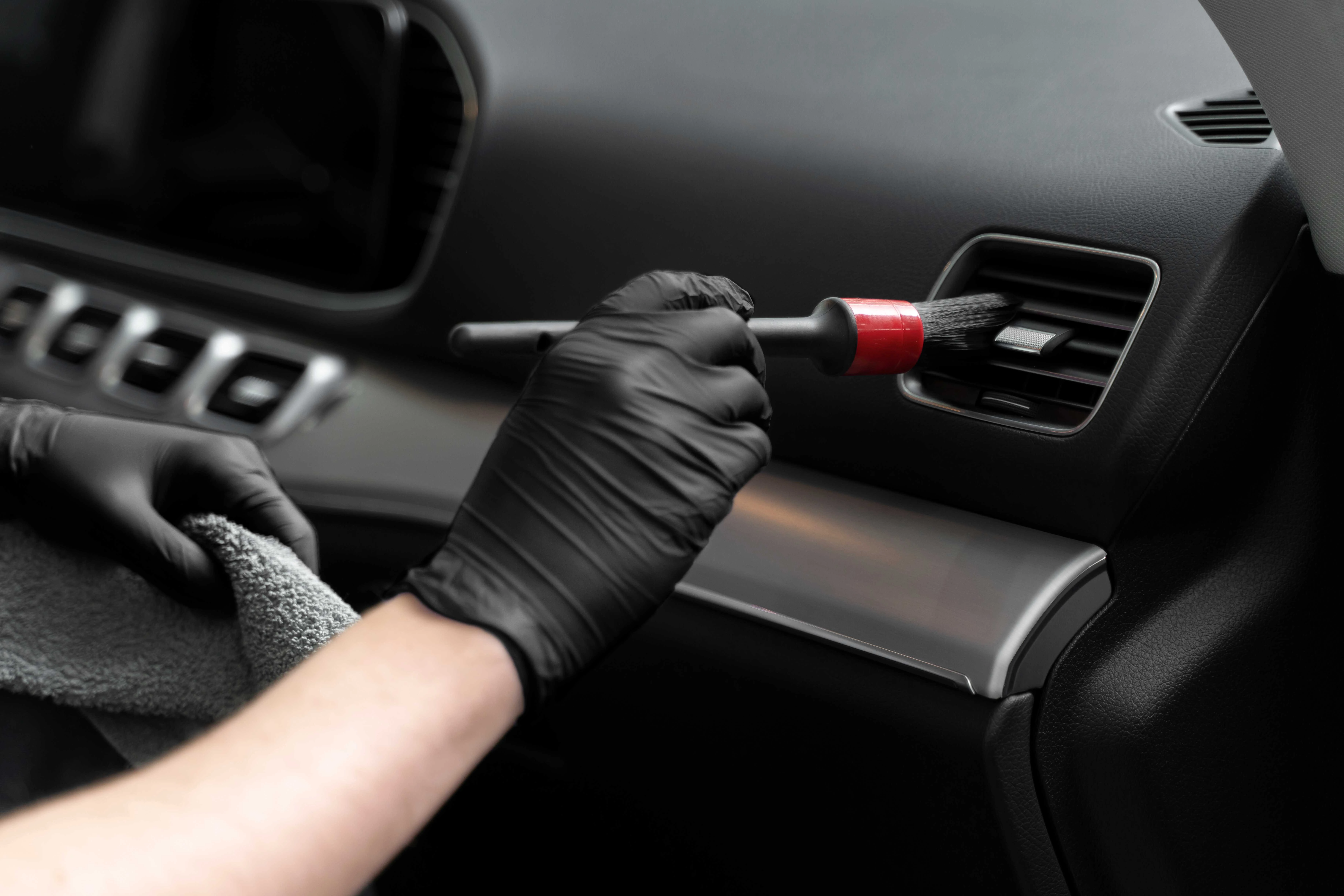 Sauberes Auto nach Wäsche